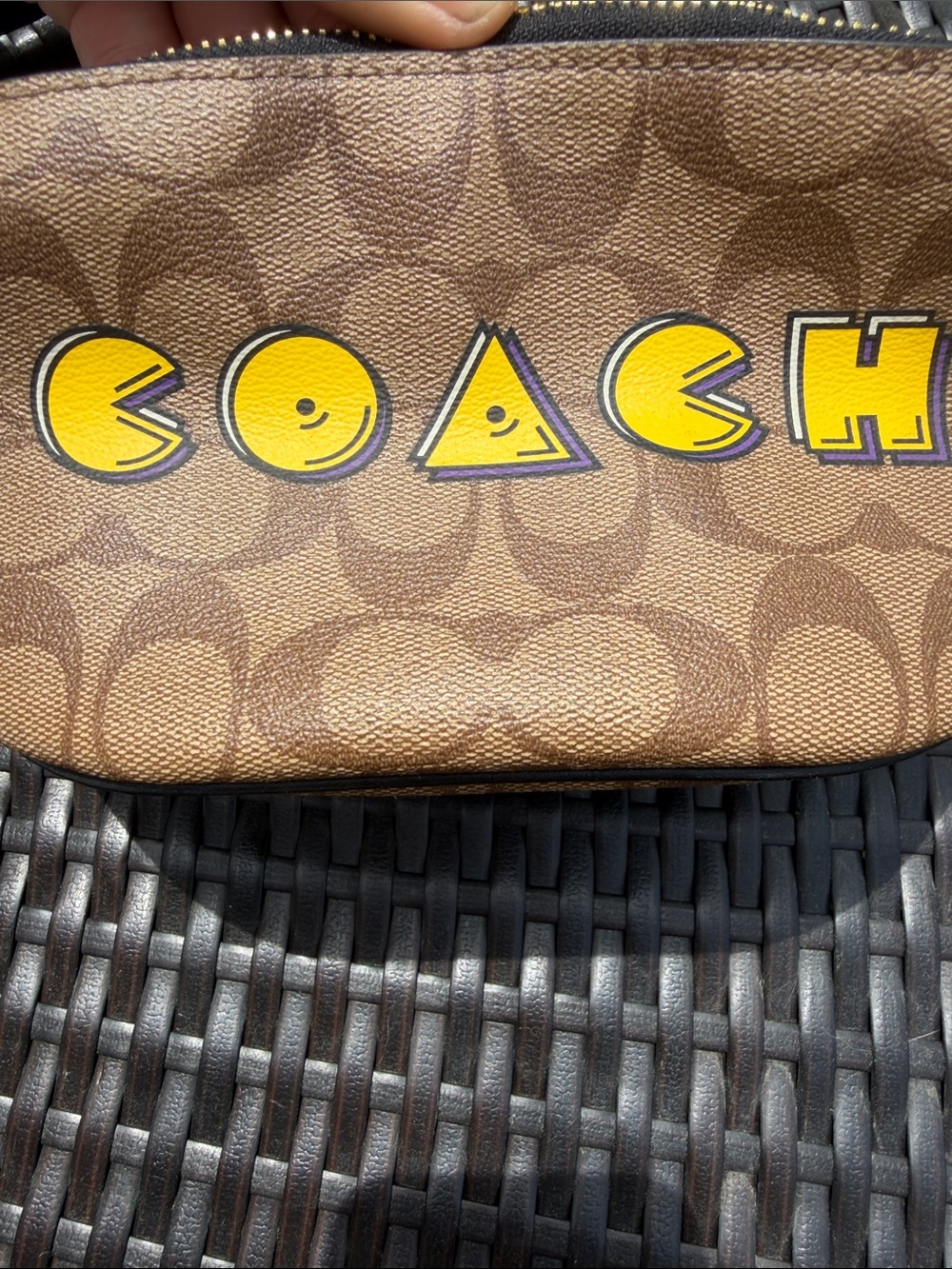 NWOT Coach x Pac-Man Belt Bag [limited edition] - Picture 2 of 7